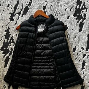 Love Tree Quilted Black Vest